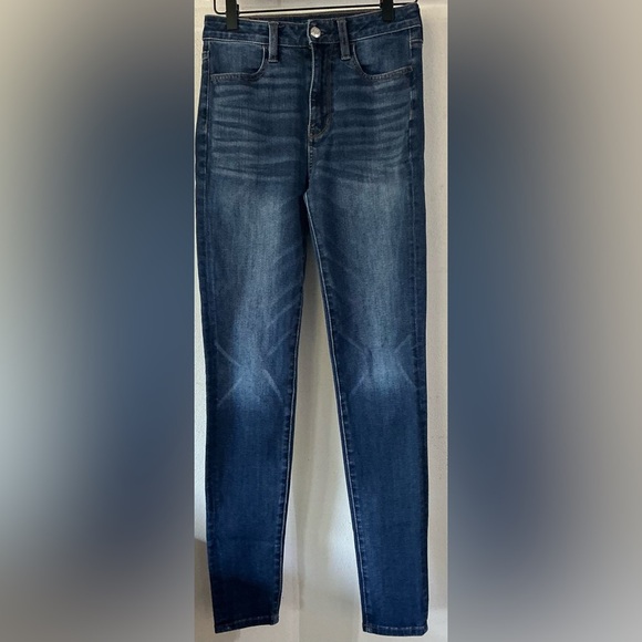 American Eagle 360 Ne(x)t Level Stretch Super High Rise Women's Jeans - Picture 2 of 15